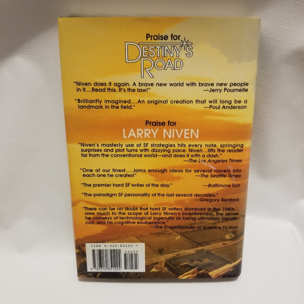 VGUC 1st Edition, Larry Niven's scifi bk, Destiny's Road - Picture 9 of 9